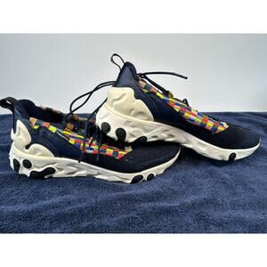 Nike React Sertu AT5301-400 Multicolor Woven Mens Size 11